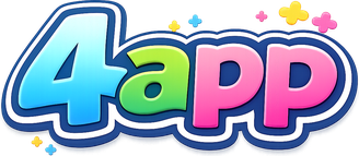 4 app বাংলাদেশের লোগো